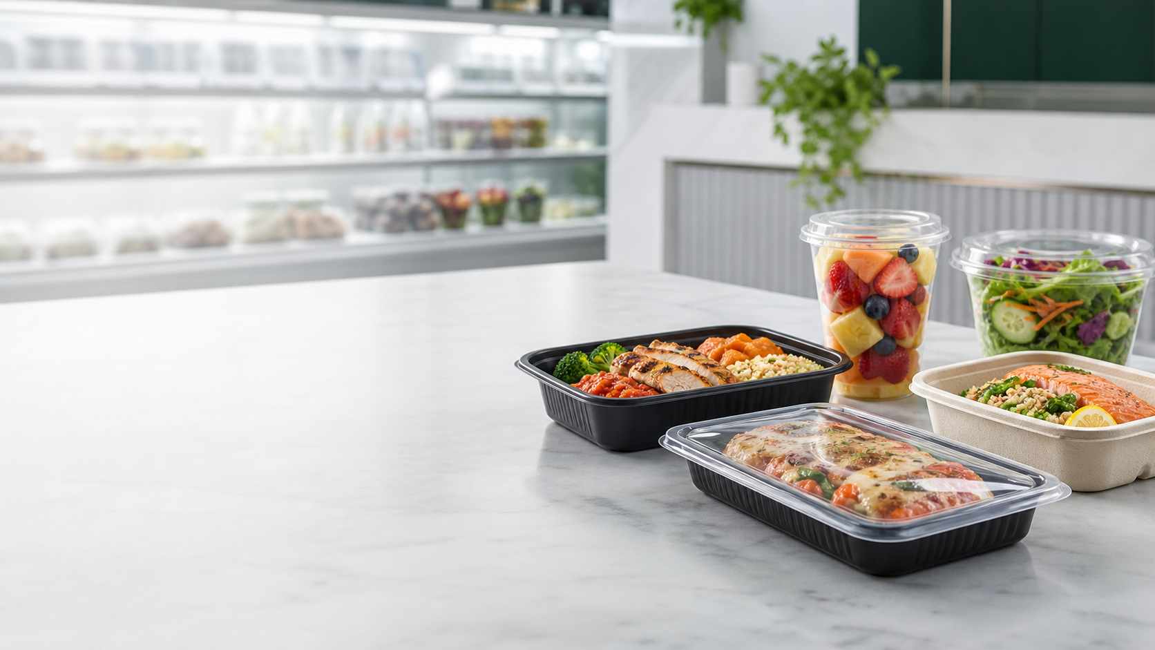 Packaged food in foodservice and retail-ready applications